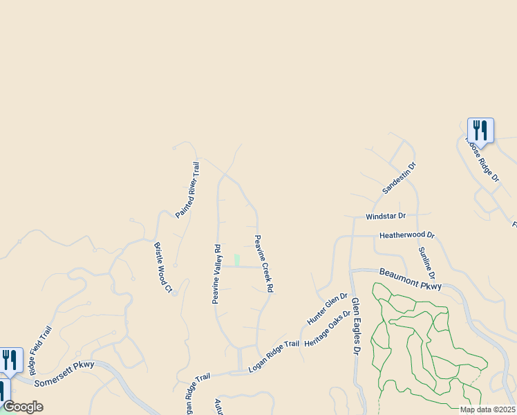 map of restaurants, bars, coffee shops, grocery stores, and more near 2671 Peavine Creek Road in Reno