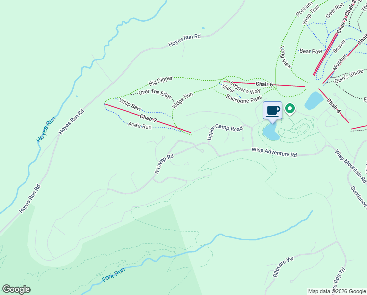 map of restaurants, bars, coffee shops, grocery stores, and more near 234 North Camp Road in McHenry