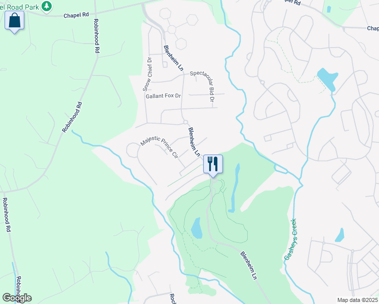 map of restaurants, bars, coffee shops, grocery stores, and more near 403 Azra Court in Havre de Grace
