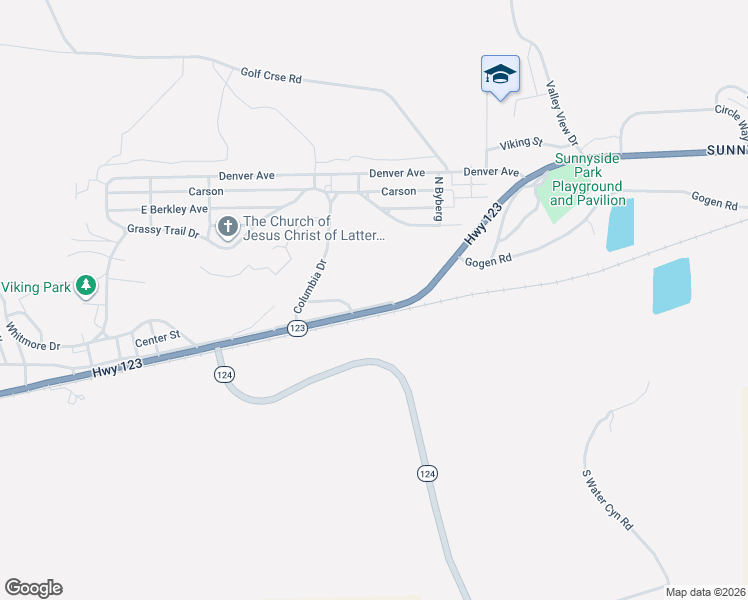 map of restaurants, bars, coffee shops, grocery stores, and more near 607 East Geneva in East Carbon