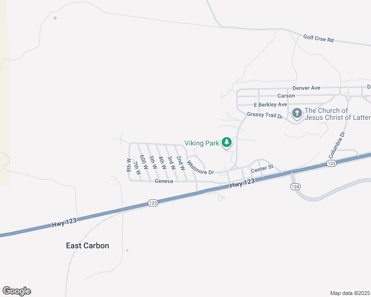 map of restaurants, bars, coffee shops, grocery stores, and more near 146 Whitmore Drive in East Carbon