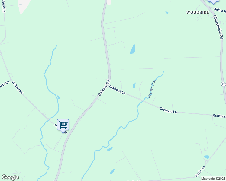 map of restaurants, bars, coffee shops, grocery stores, and more near 2905 Graftons Lane in Churchville