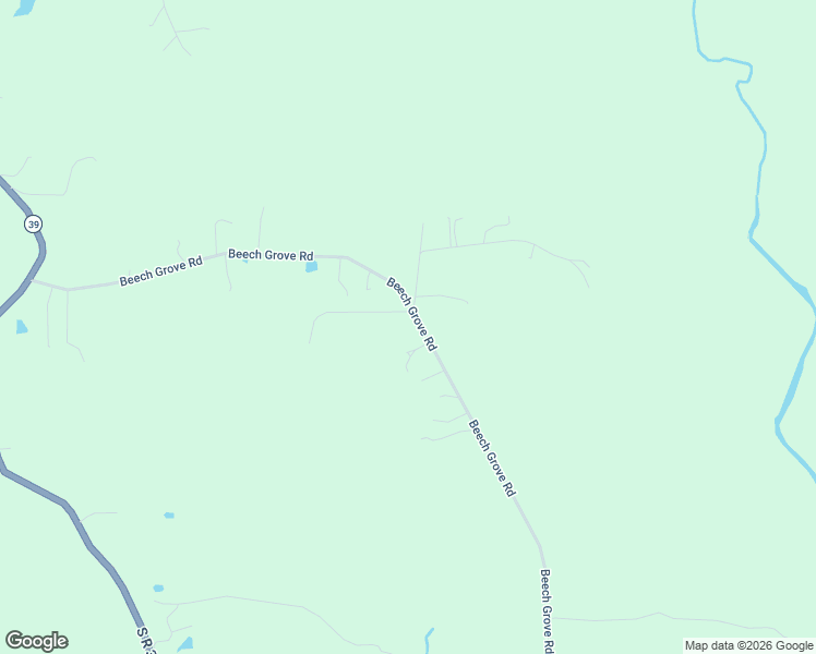 map of restaurants, bars, coffee shops, grocery stores, and more near 8263 Beech Grove Road in Martinsville