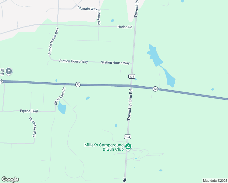 map of restaurants, bars, coffee shops, grocery stores, and more near 2889 Ohio 73 in Waynesville