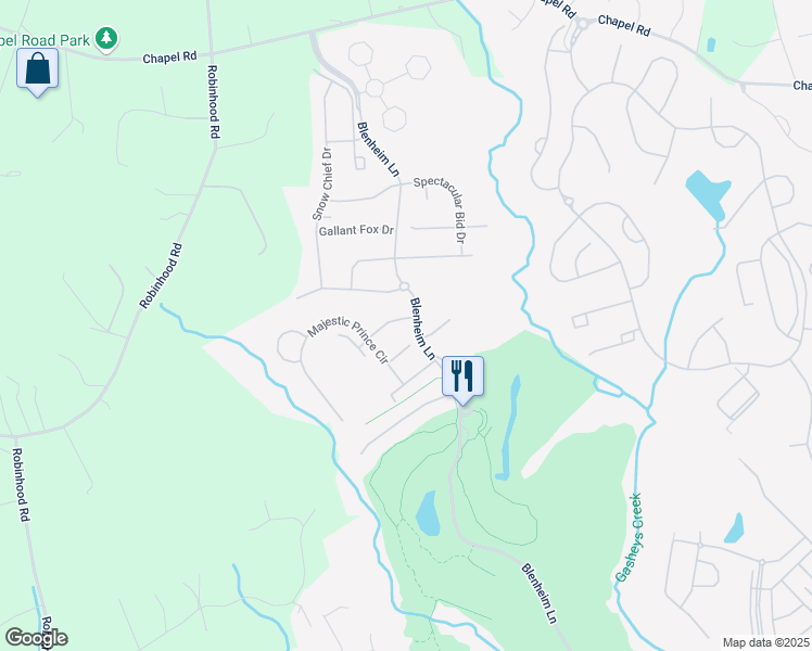 map of restaurants, bars, coffee shops, grocery stores, and more near 405 Bostonian Way in Havre de Grace