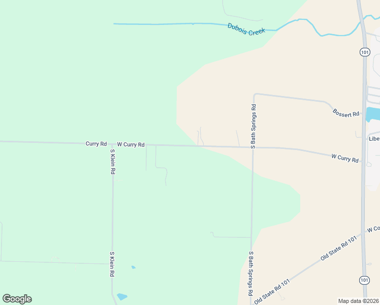 map of restaurants, bars, coffee shops, grocery stores, and more near 1784 West Curry Road in Liberty