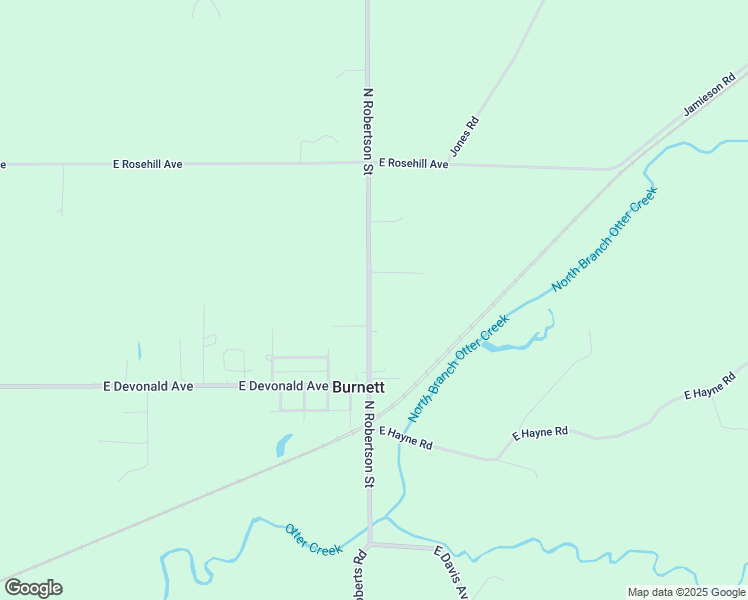 map of restaurants, bars, coffee shops, grocery stores, and more near 6342-6898 North Robertson Street in Terre Haute