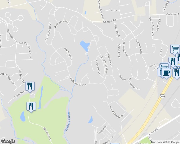 map of restaurants, bars, coffee shops, grocery stores, and more near 328 Summer Squall Court in Havre de Grace