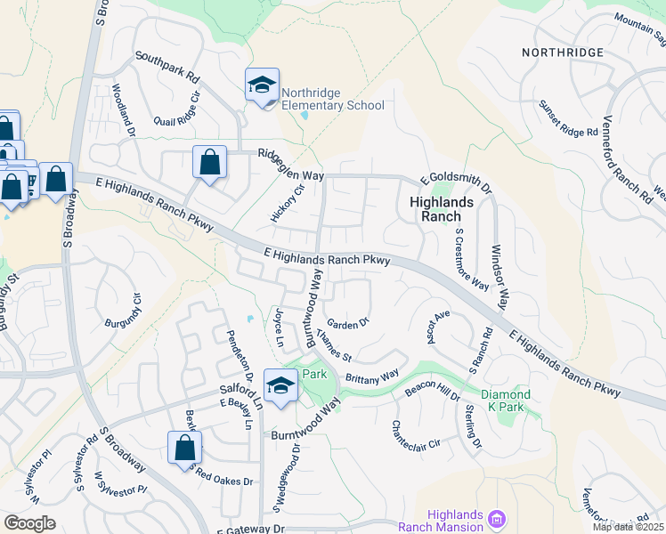 map of restaurants, bars, coffee shops, grocery stores, and more near 804 Summer Drive in Littleton