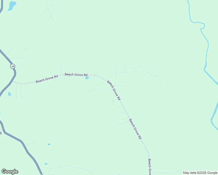 map of restaurants, bars, coffee shops, grocery stores, and more near 8263 Beech Grove Road in Martinsville