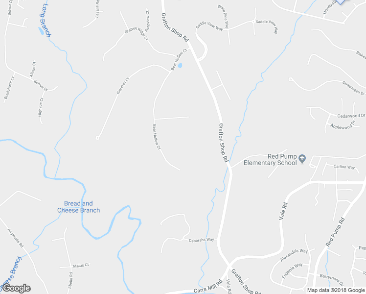 map of restaurants, bars, coffee shops, grocery stores, and more near 1209 Bear Hollow Court in Forest Hill