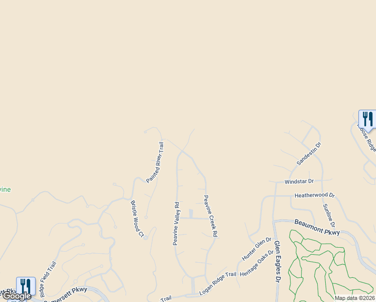 map of restaurants, bars, coffee shops, grocery stores, and more near 2796 Peavine Creek Road in Reno