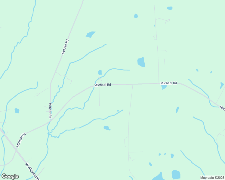 map of restaurants, bars, coffee shops, grocery stores, and more near 6881 Michael Road in Middletown