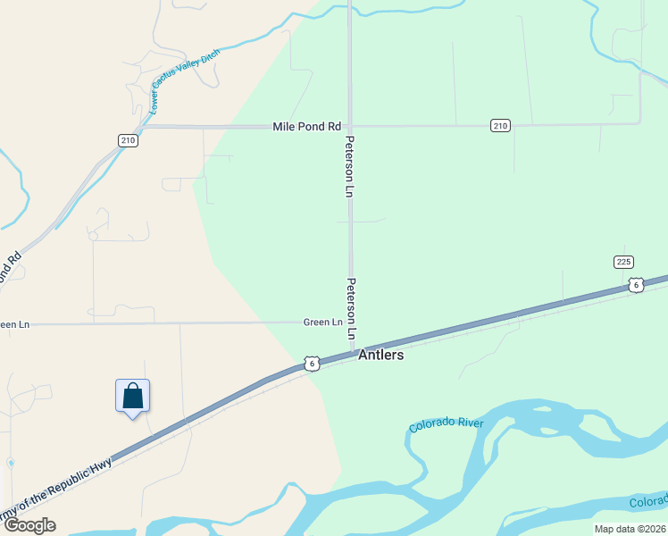 map of restaurants, bars, coffee shops, grocery stores, and more near 449 County Road 223 in Rifle
