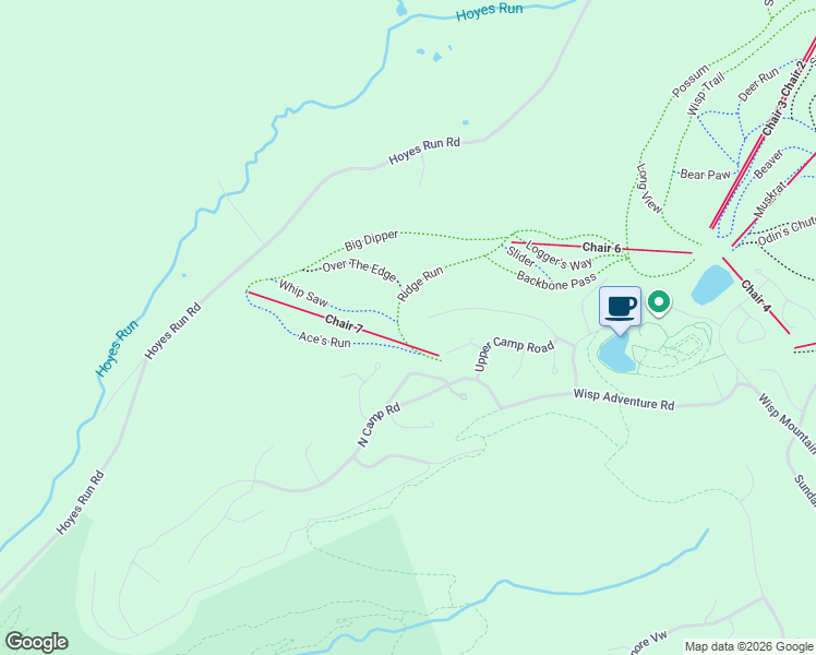 map of restaurants, bars, coffee shops, grocery stores, and more near 355 Lower Camp Road in McHenry