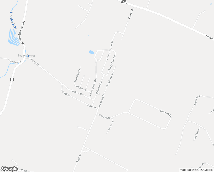 map of restaurants, bars, coffee shops, grocery stores, and more near 196 Woodridge Drive in Martinsburg