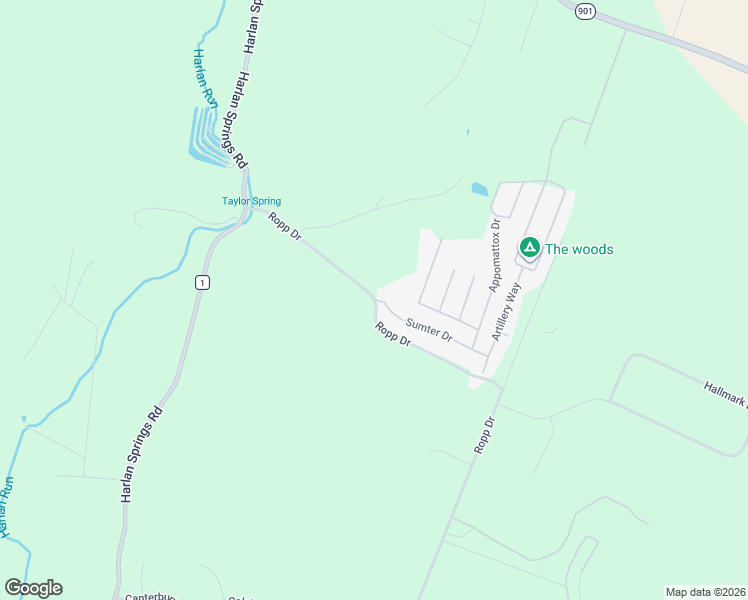 map of restaurants, bars, coffee shops, grocery stores, and more near Harlan Springs Rd in Berkeley