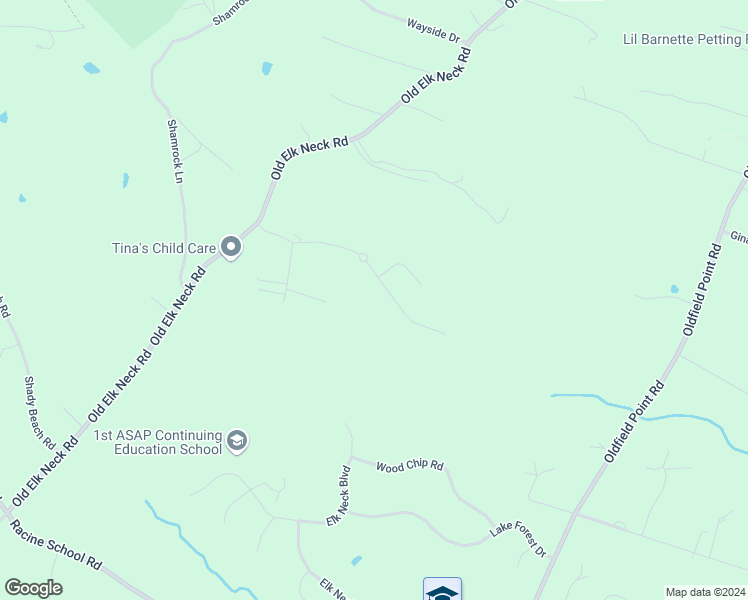 map of restaurants, bars, coffee shops, grocery stores, and more near 116 Forest Knoll Drive in Elkton
