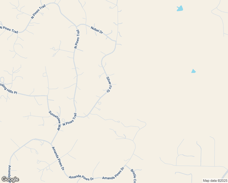 map of restaurants, bars, coffee shops, grocery stores, and more near 46796 Silver Fir Street in Parker