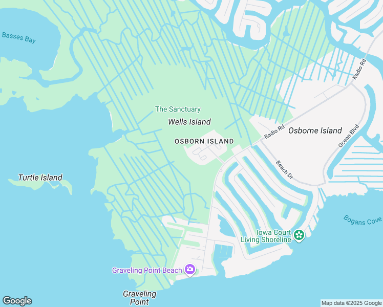 map of restaurants, bars, coffee shops, grocery stores, and more near 47 Oakland Bay Court in Little Egg Harbor Township