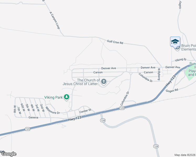 map of restaurants, bars, coffee shops, grocery stores, and more near 208 Rawlins Street in East Carbon