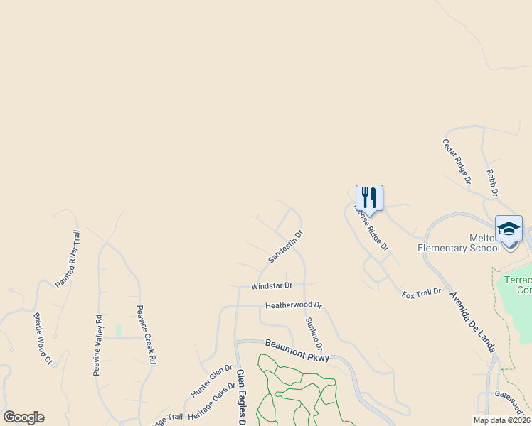 map of restaurants, bars, coffee shops, grocery stores, and more near 2860 Sunline Drive in Reno