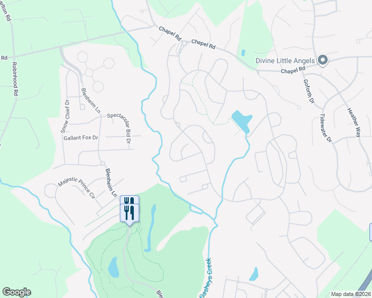 map of restaurants, bars, coffee shops, grocery stores, and more near 203 Caveat Court in Havre de Grace