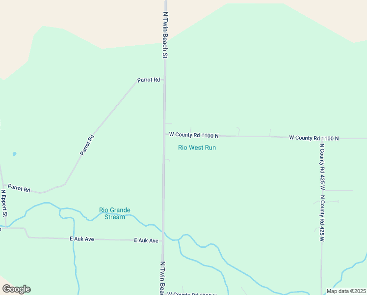 map of restaurants, bars, coffee shops, grocery stores, and more near 4955 West County Road 1100 North in Brazil