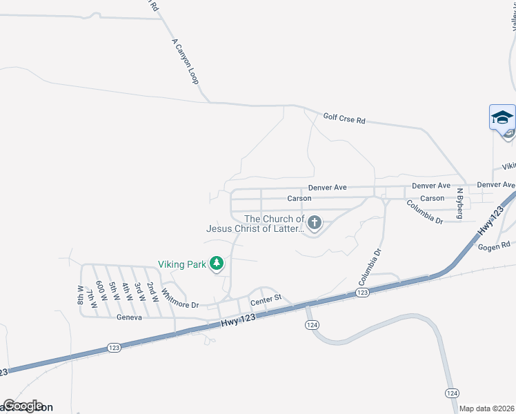 map of restaurants, bars, coffee shops, grocery stores, and more near 114 Berkley Avenue in East Carbon