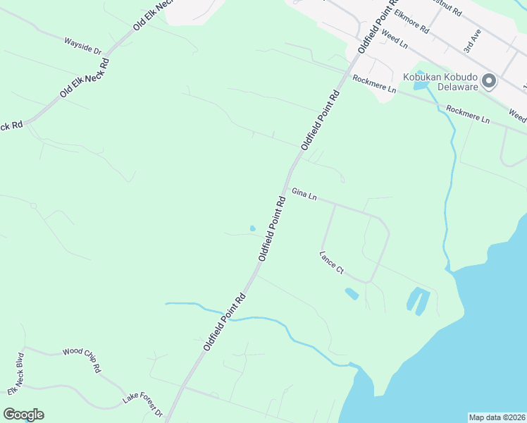 map of restaurants, bars, coffee shops, grocery stores, and more near 789 Oldfield Point Road in Elkton