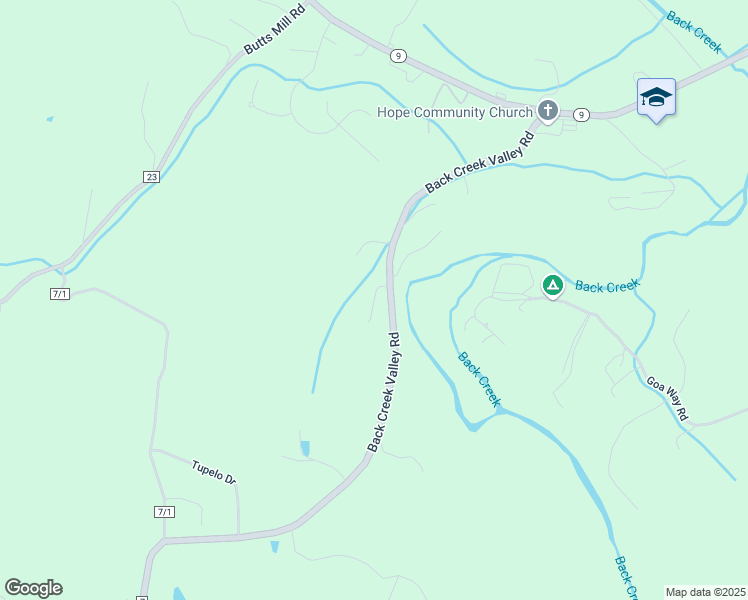 map of restaurants, bars, coffee shops, grocery stores, and more near 73 Dugan Court in Hedgesville