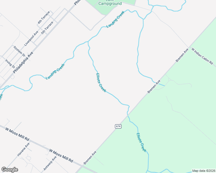 map of restaurants, bars, coffee shops, grocery stores, and more near in Egg Harbor City
