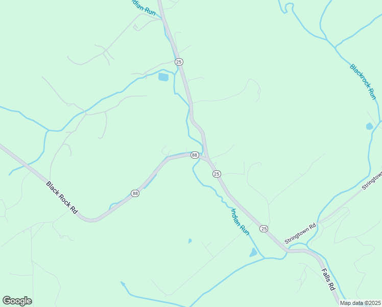 map of restaurants, bars, coffee shops, grocery stores, and more near 2710 Black Rock Road in Reisterstown