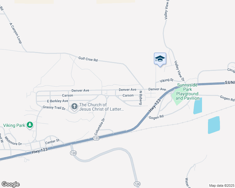map of restaurants, bars, coffee shops, grocery stores, and more near 319 Carson Avenue in East Carbon