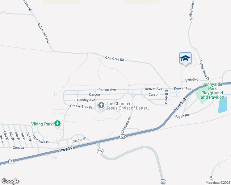 map of restaurants, bars, coffee shops, grocery stores, and more near 169 Carson Avenue in East Carbon