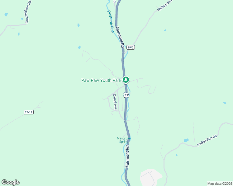map of restaurants, bars, coffee shops, grocery stores, and more near 28 Pleasant View Road in Rivesville