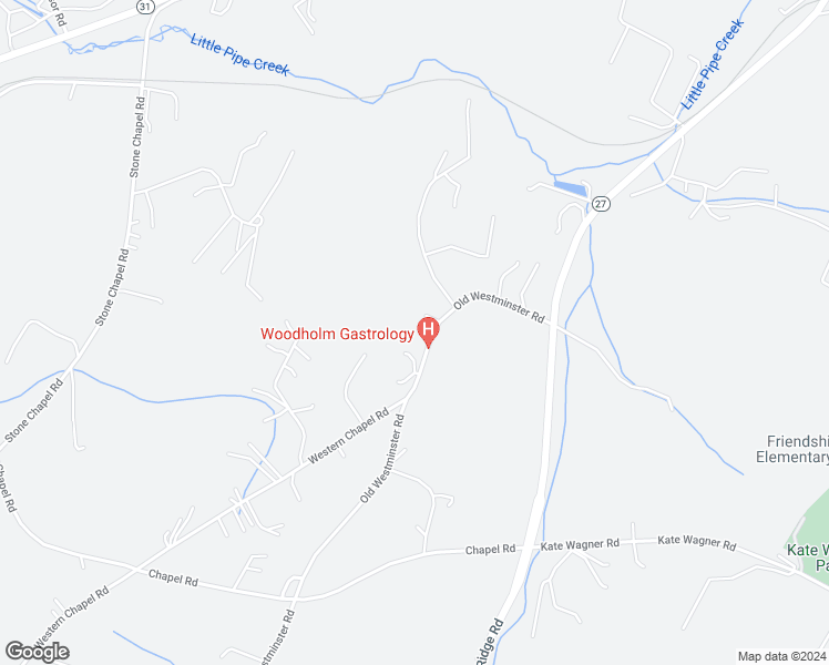 map of restaurants, bars, coffee shops, grocery stores, and more near 784 Old Westminster Road in Westminster