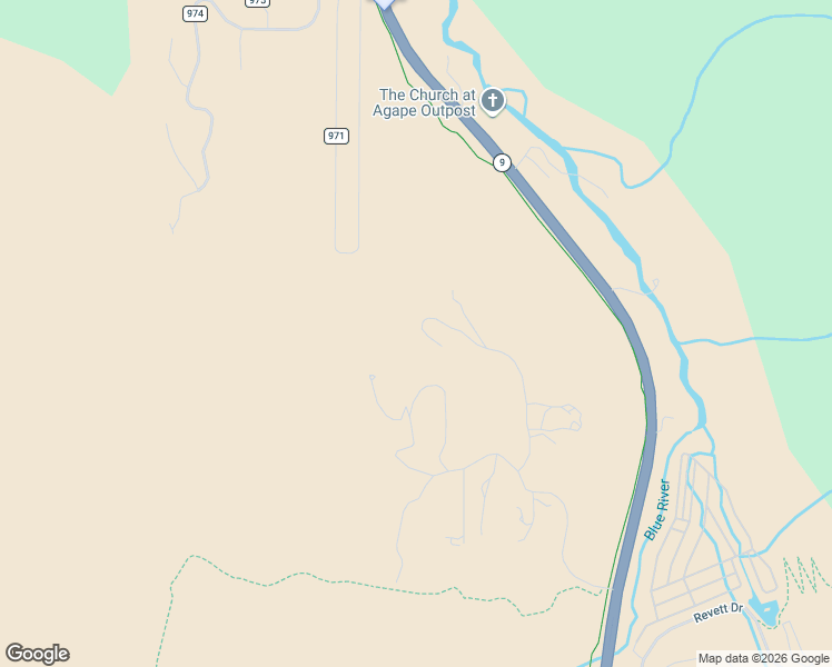 map of restaurants, bars, coffee shops, grocery stores, and more near 95-99 Gold Hill Road in Breckenridge