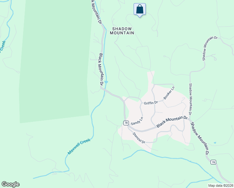 map of restaurants, bars, coffee shops, grocery stores, and more near 9198 Black Mountain Drive in Jefferson County