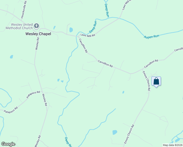 map of restaurants, bars, coffee shops, grocery stores, and more near 958 Aurora Lane in Upperco