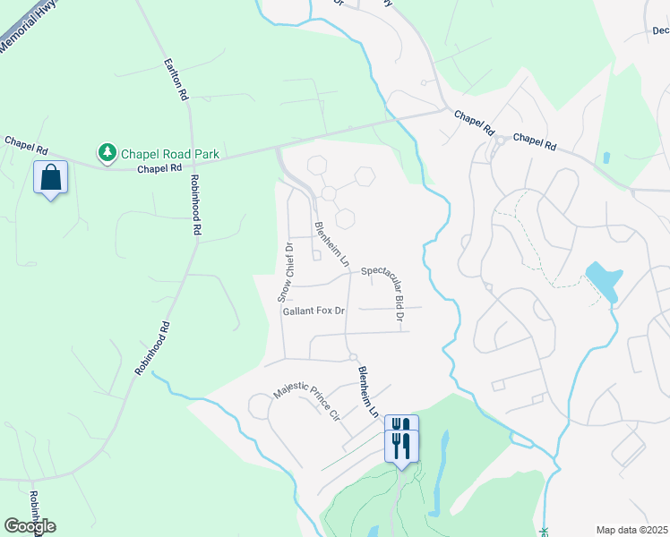map of restaurants, bars, coffee shops, grocery stores, and more near 200 Secretariat Drive in Havre de Grace