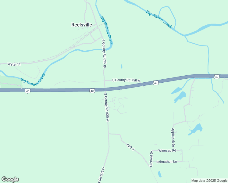 map of restaurants, bars, coffee shops, grocery stores, and more near in Reelsville