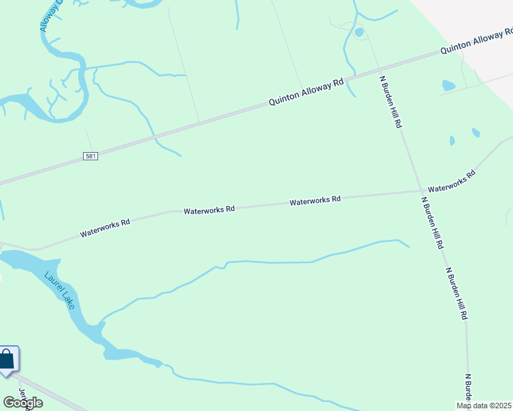 map of restaurants, bars, coffee shops, grocery stores, and more near 55 Waterworks Road in Salem
