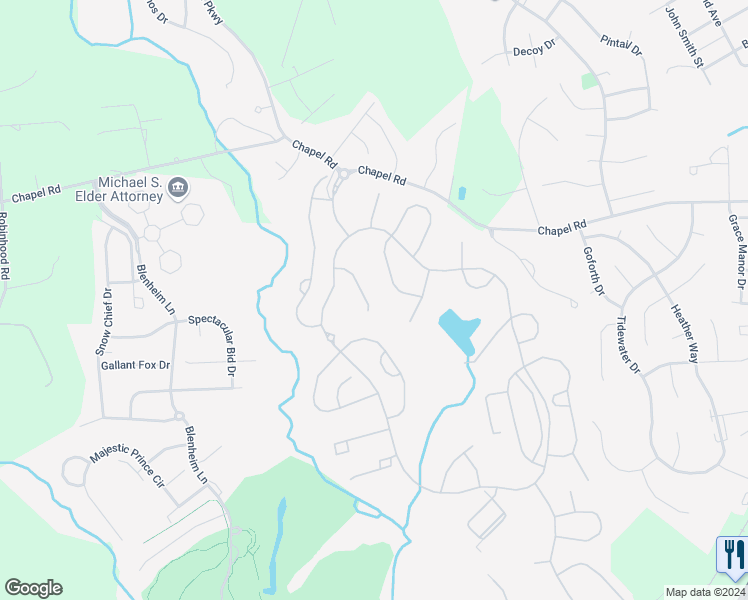 map of restaurants, bars, coffee shops, grocery stores, and more near 120 Flying Ebony Place in Havre de Grace