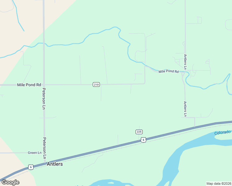 map of restaurants, bars, coffee shops, grocery stores, and more near 2752 County Road 210 in Rifle