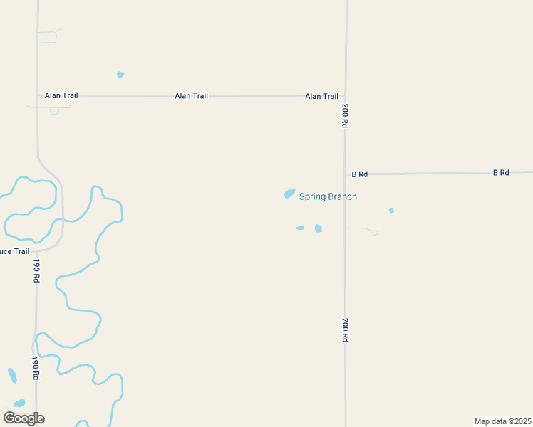 map of restaurants, bars, coffee shops, grocery stores, and more near 2385 200 Road in Glen Elder