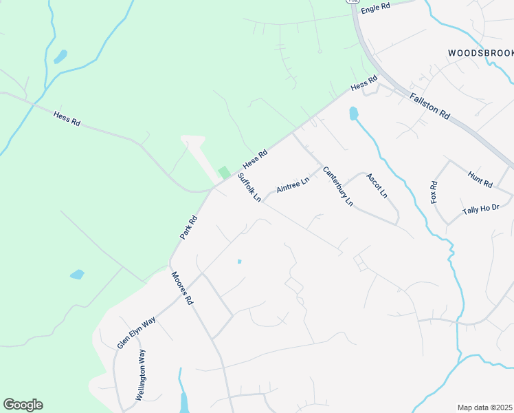 map of restaurants, bars, coffee shops, grocery stores, and more near 3222 Suffolk Lane in Fallston
