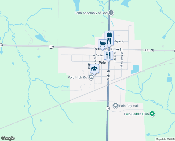 map of restaurants, bars, coffee shops, grocery stores, and more near 703 Mount Street in Polo