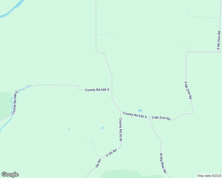 map of restaurants, bars, coffee shops, grocery stores, and more near 6284 South Co Road 50 West in Connersville