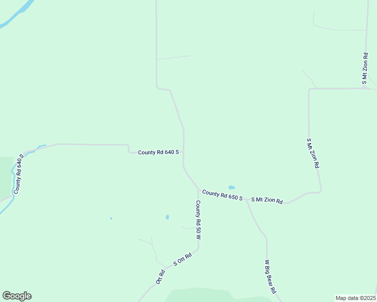 map of restaurants, bars, coffee shops, grocery stores, and more near 6284 South Co Road 50 West in Connersville
